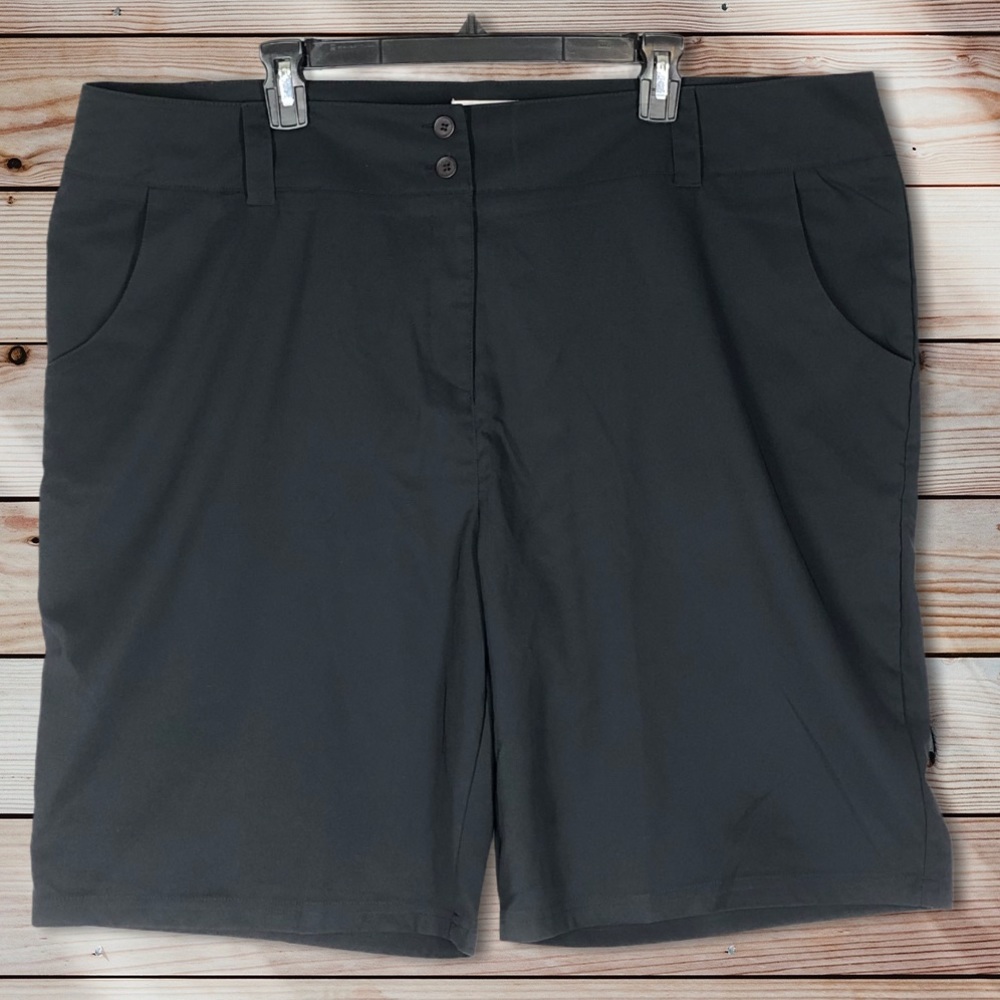 Lopez plus shorts 22 black walking Bermuda